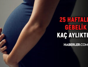 25 haftalık gebelik kaç aylık oluyor? Hamilelikte doğru bilinen yanlışlar!
