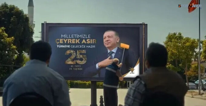 AK Partinin 25. kuruluş yıl dönümü kapsamında yeni video hazırlandı
